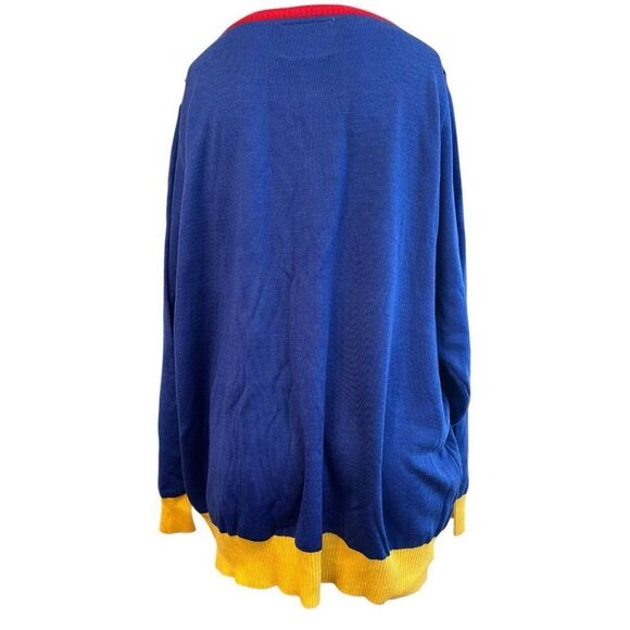 Tipsy Elves Womens XXL Ugly Christmas Balls Tree Suspenders Sweater  Party NWT - Picture 2 of 4